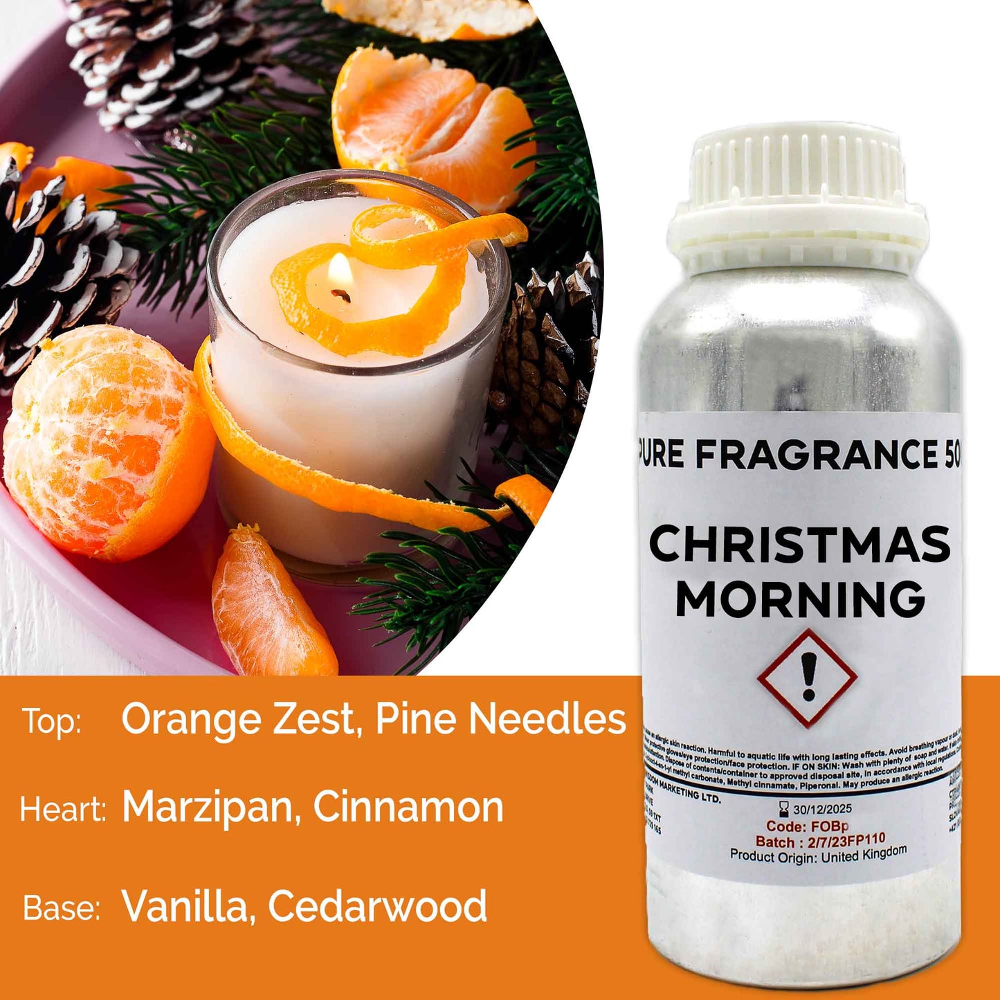 Christmas Morning Pure Fragrance Oil - 500ml