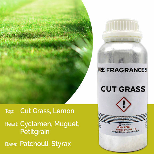 Cut Grass Pure Fragrance Oil - 500ml