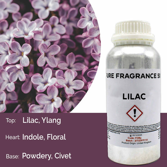 Lilac Pure Fragrance Oil - 500ml