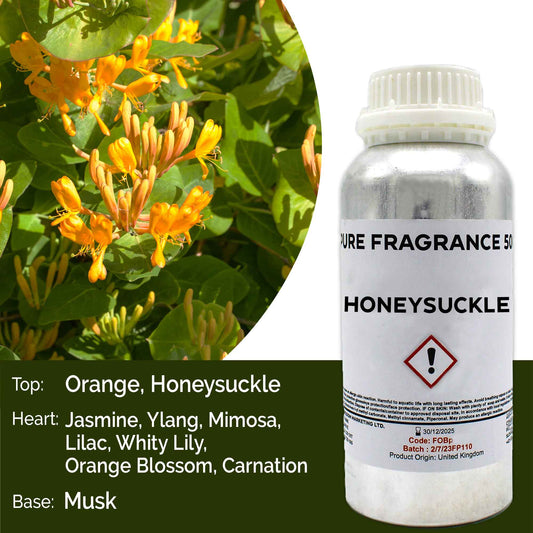 Honeysuckle Pure Fragrance Oil - 500ml