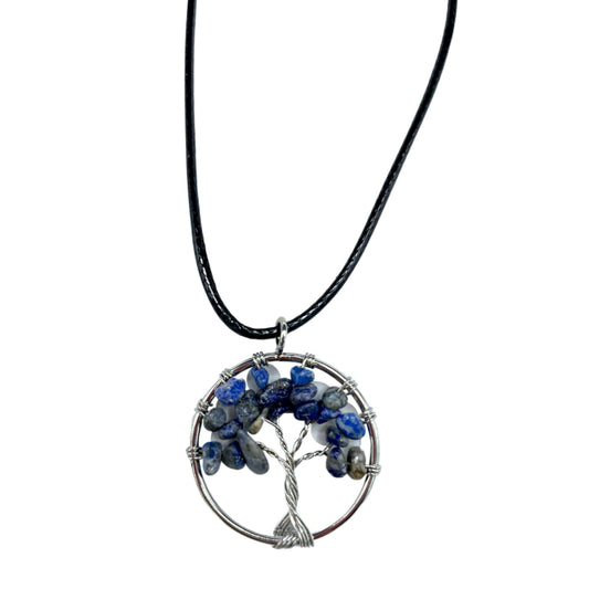 Tree of Life Pendant - Sodalite