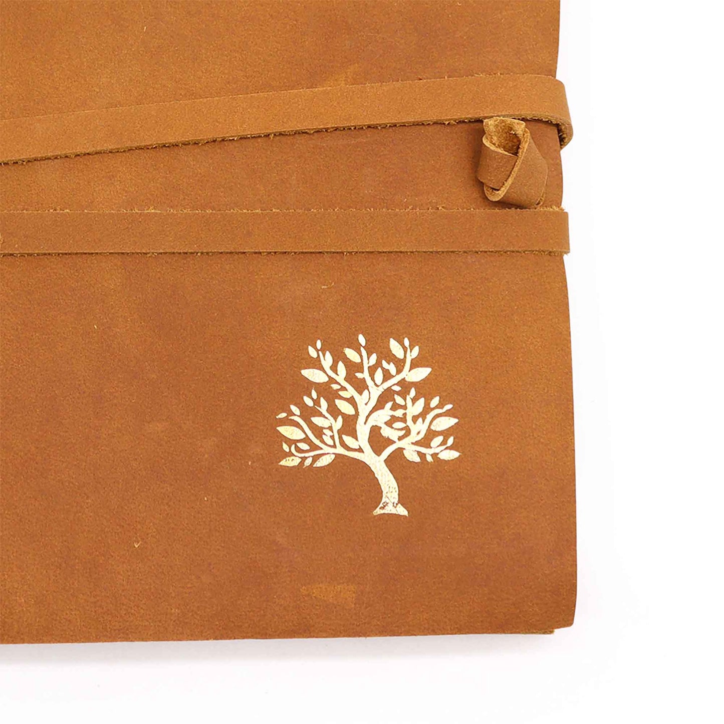 Leather Sketchbook Golden Tree - 144 pages