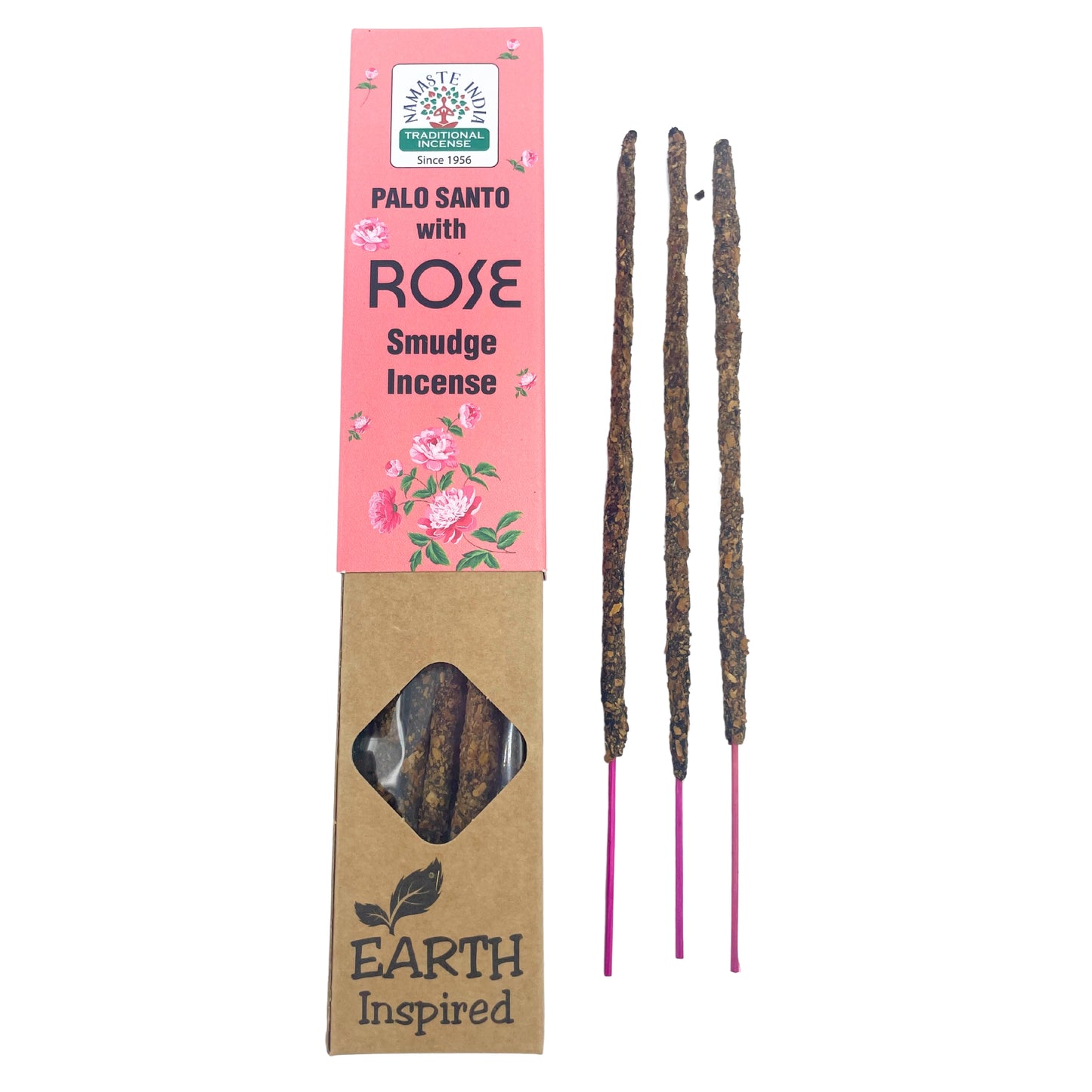 Earth Inspired Smudge Incense Sticks - Rose