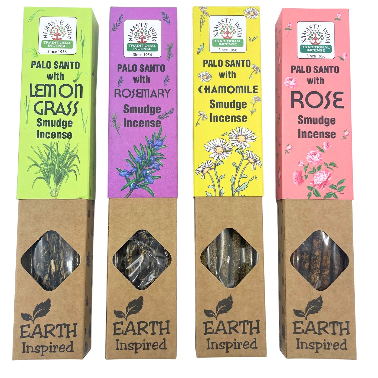 Earth Inspired Smudge Incense Sticks - Rose