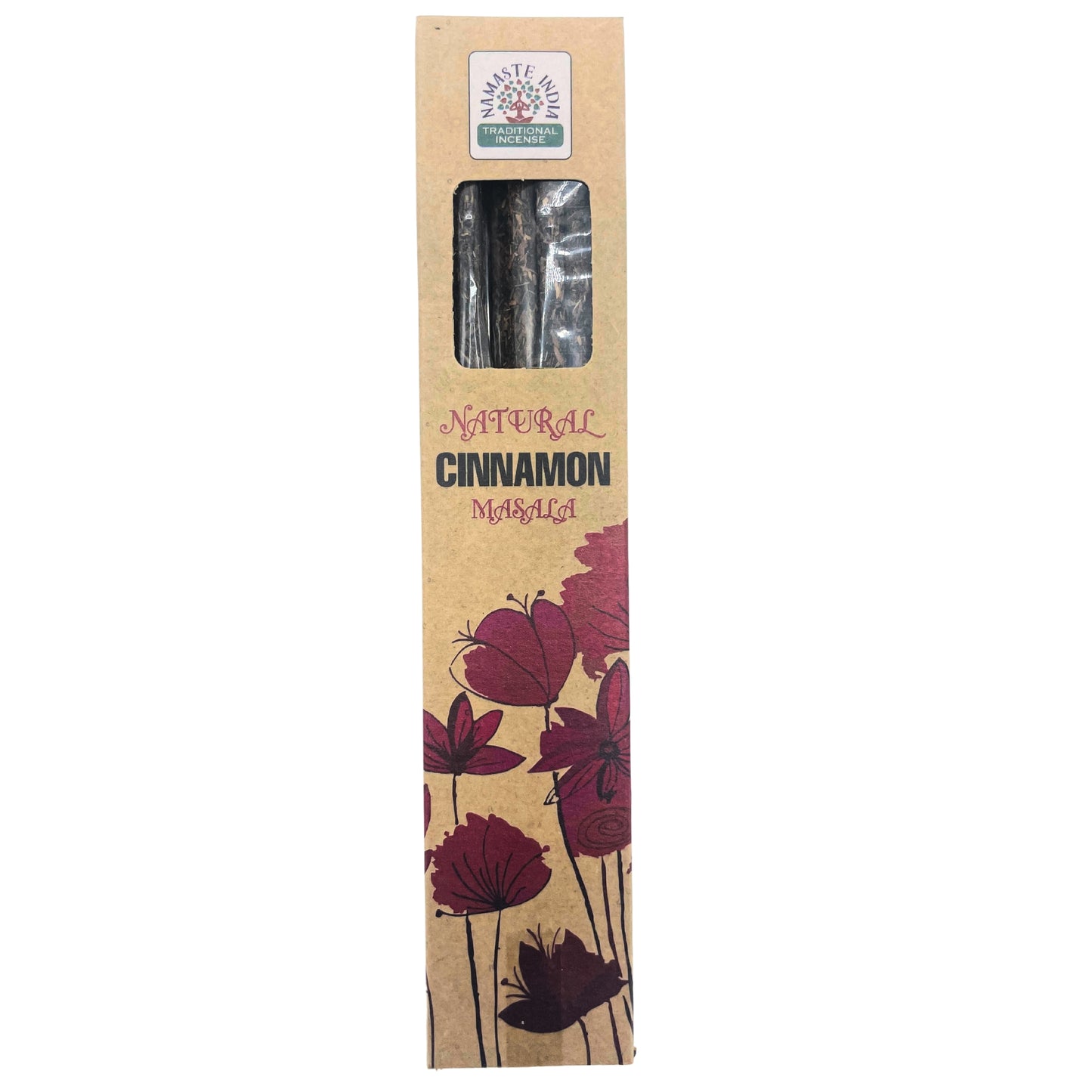 Natural Botanical Masala Incense Sticks - Cinnamon