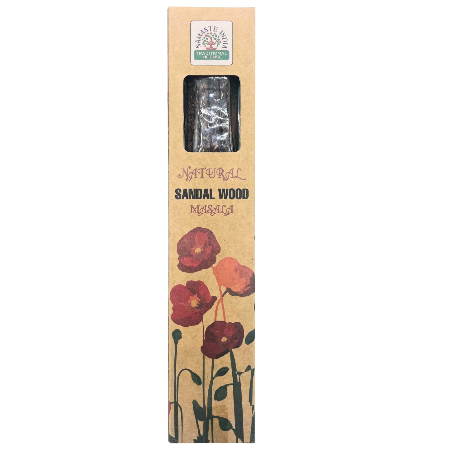 Natural Botanical Masala Incense Sticks - Sandalwood