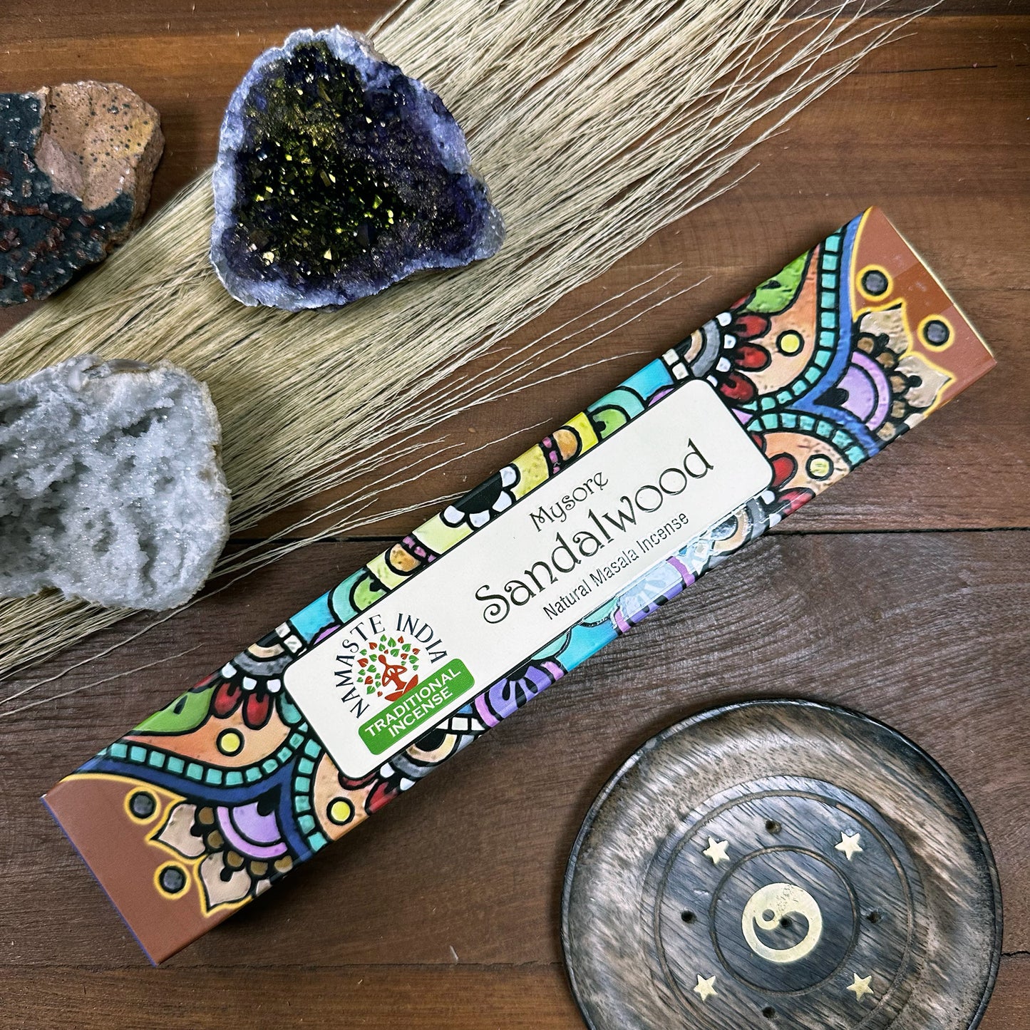 Namaste Mandala Masala Incense Sticks - Sandalwood