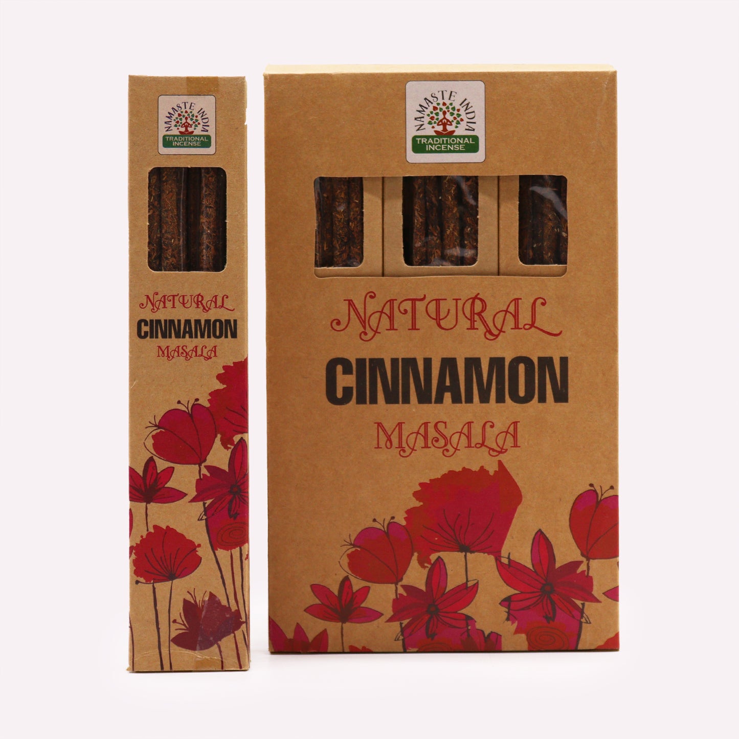 Natural Botanical Masala Incense Sticks - Cinnamon