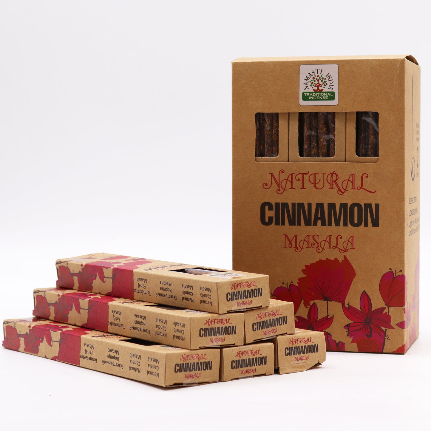 Natural Botanical Masala Incense Sticks - Cinnamon