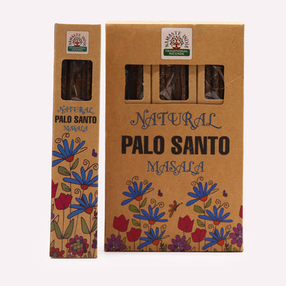 Natural Botanical Masala Incense Sticks - Palo Santo