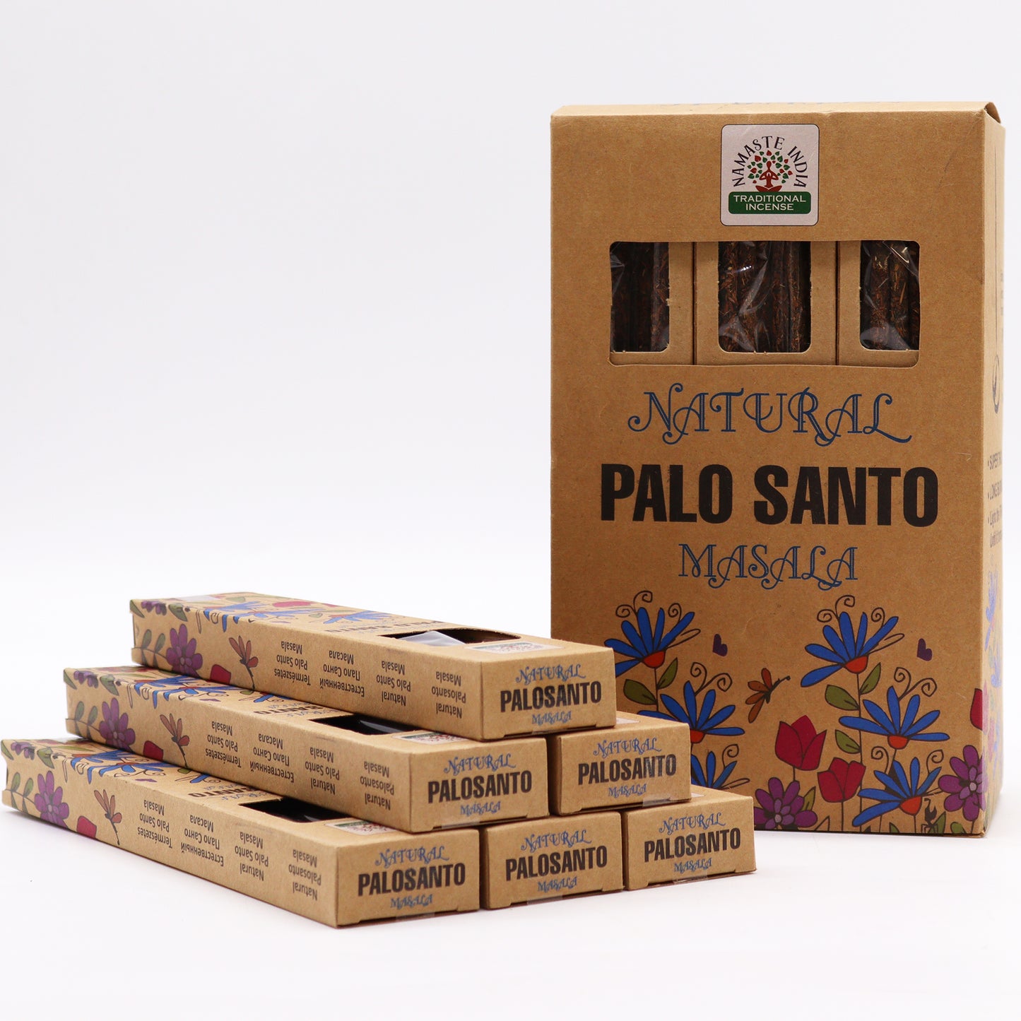 Natural Botanical Masala Incense Sticks - Palo Santo