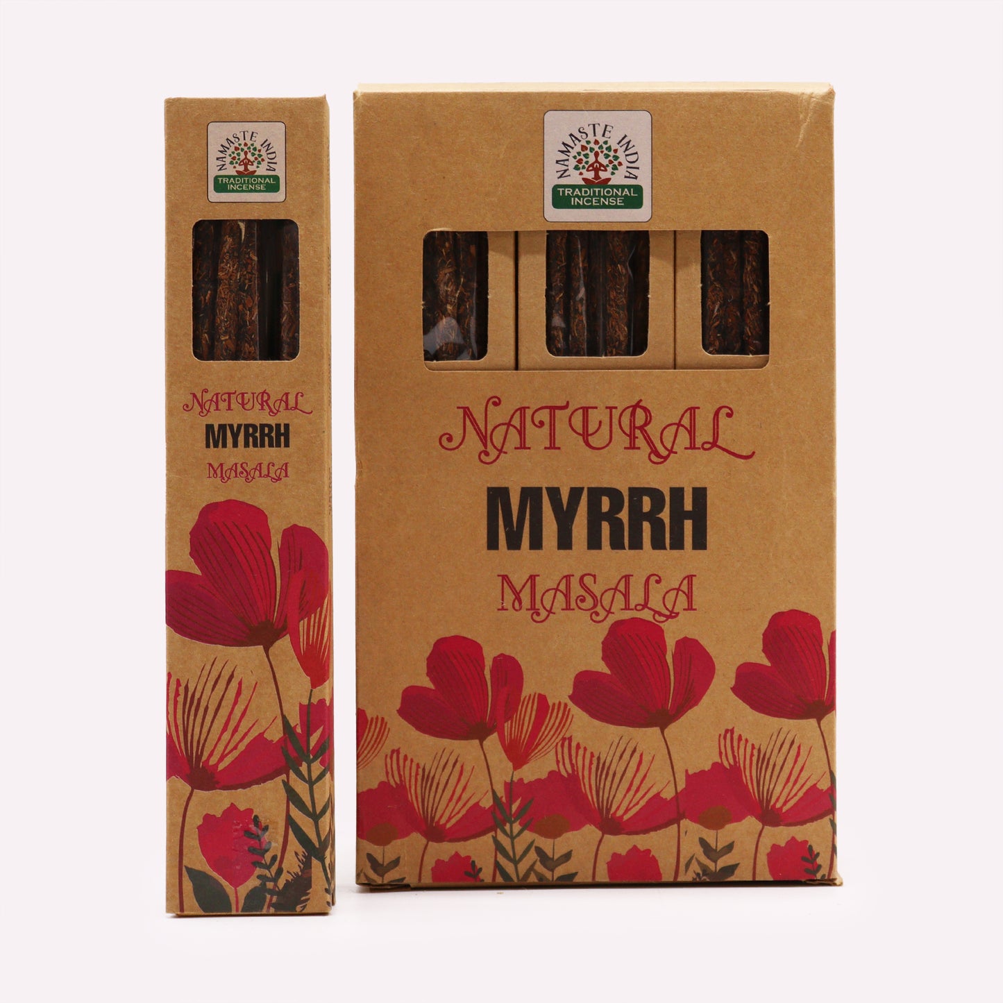 Natural Botanical Masala Incense Sticks - Myrrh