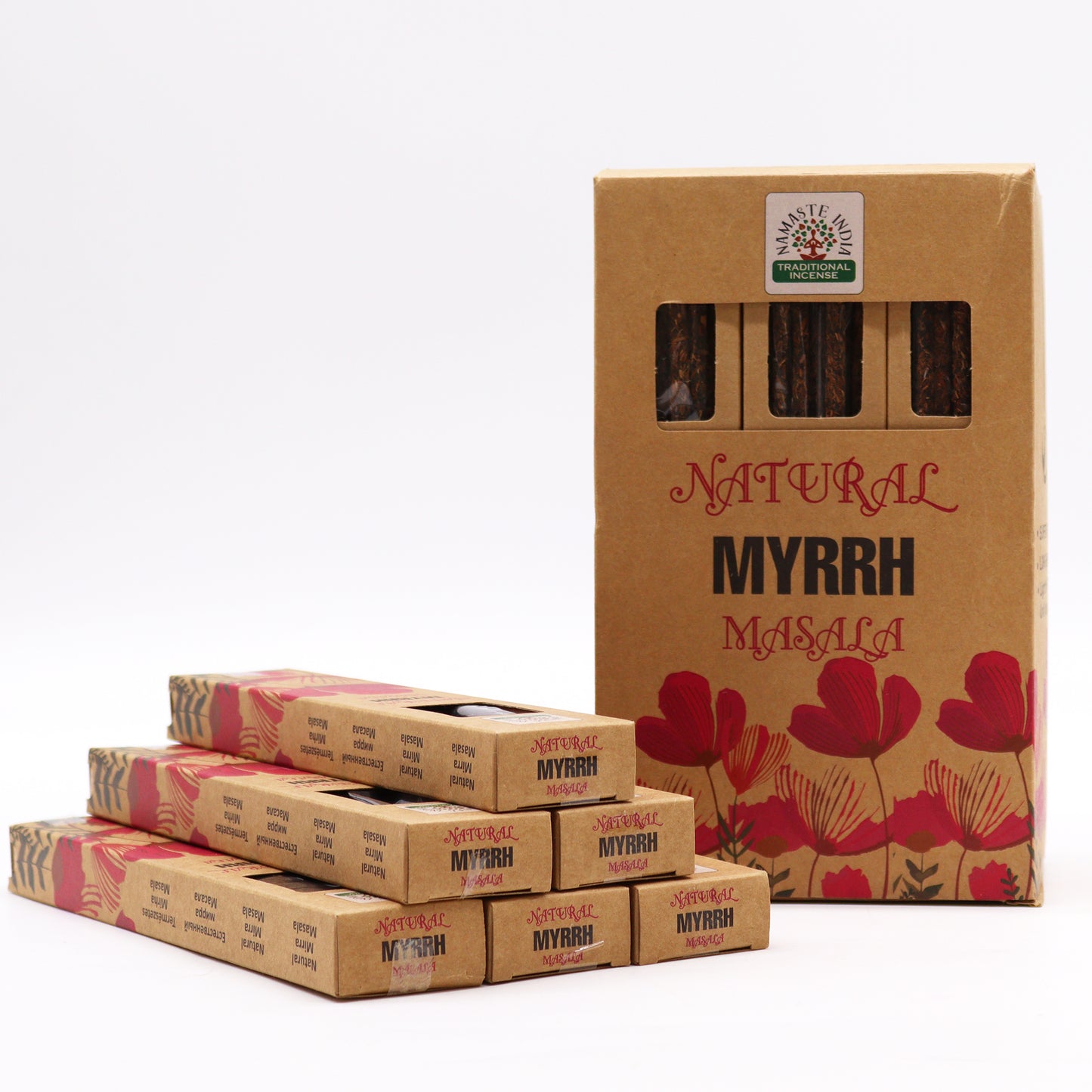 Natural Botanical Masala Incense Sticks - Myrrh