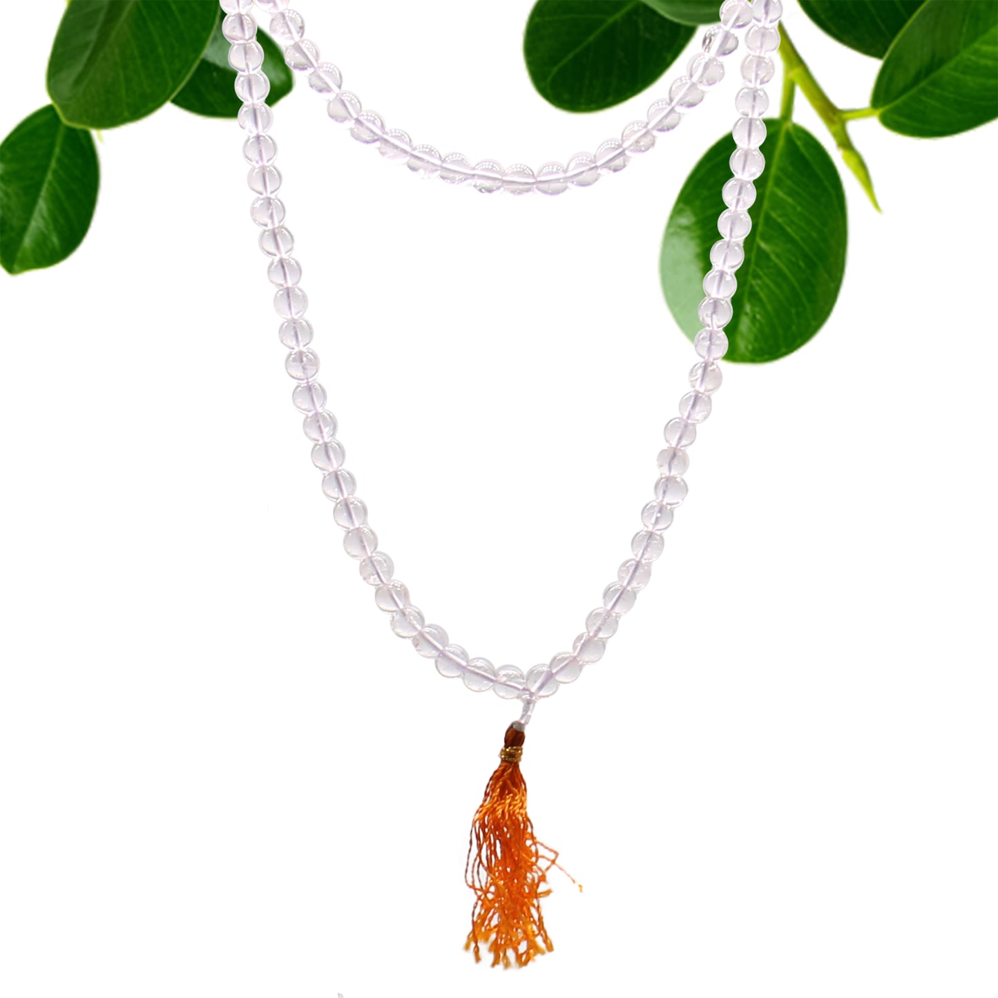 108 Bead Mala - Clear Quartz