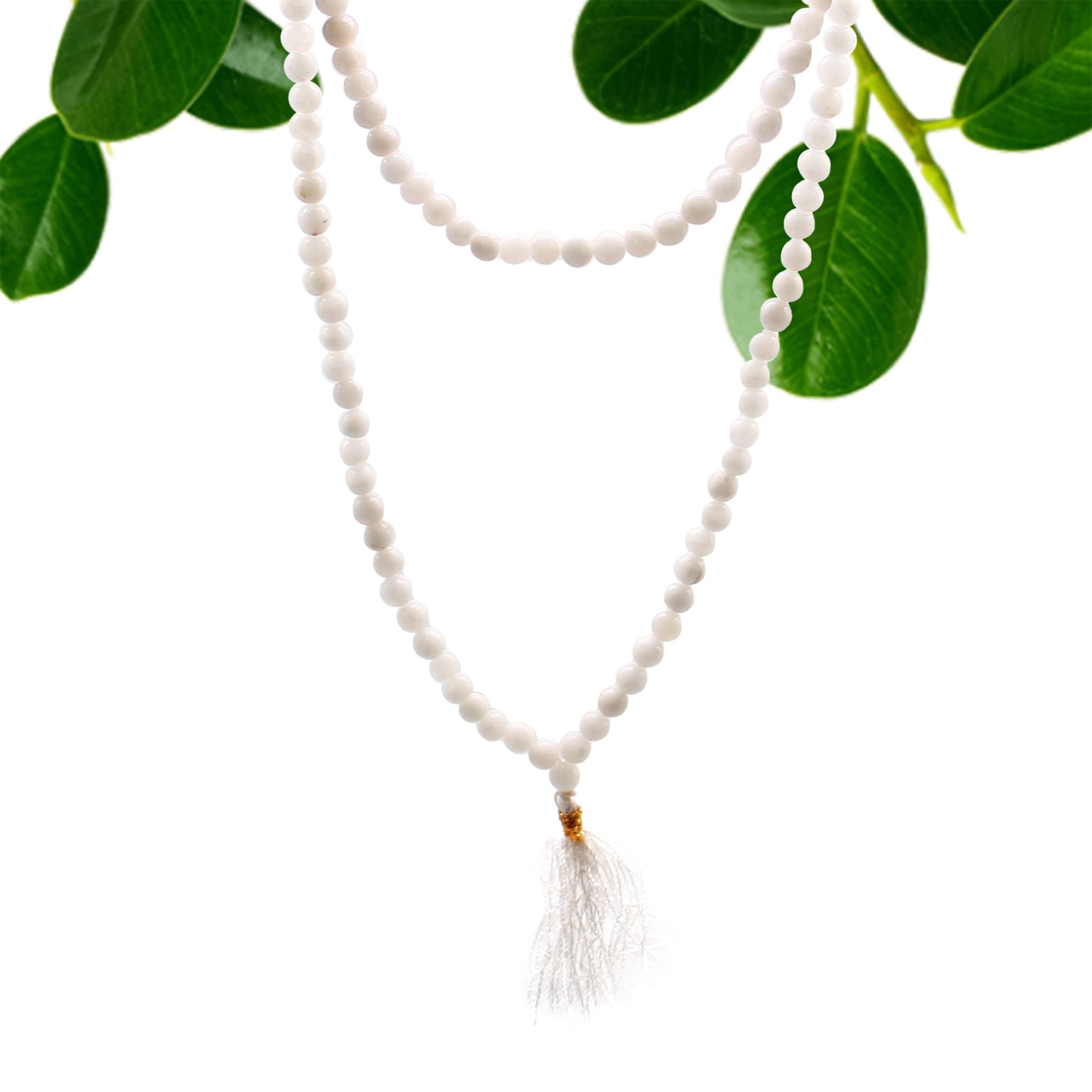 108 Bead Mala - Clear Quartz