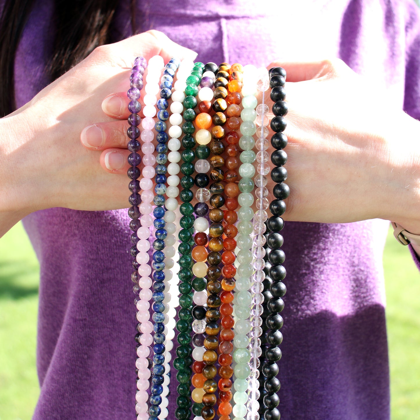 108 Bead Mala - Tiger Eye