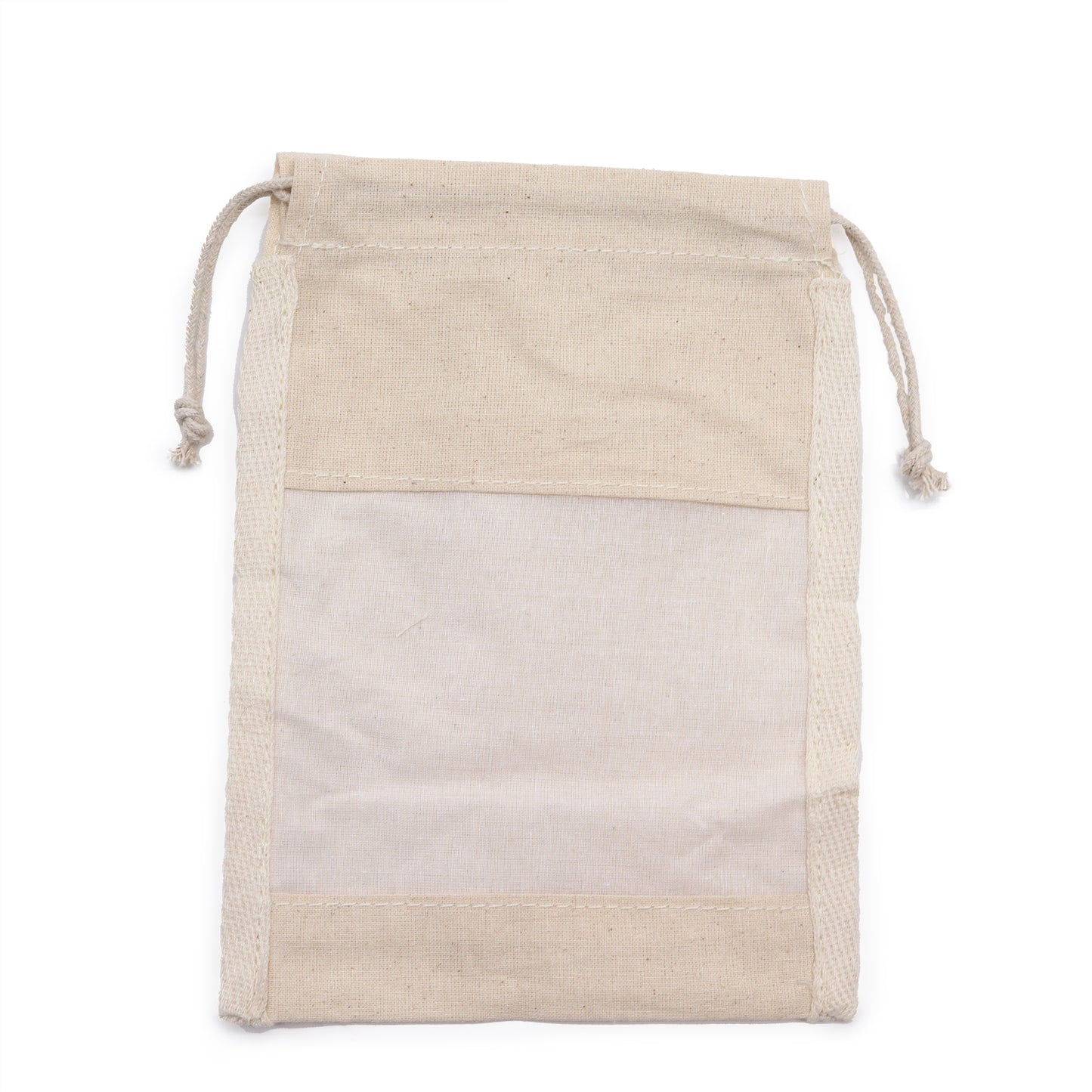 Med Cotton Window Pouch - 21x15cm