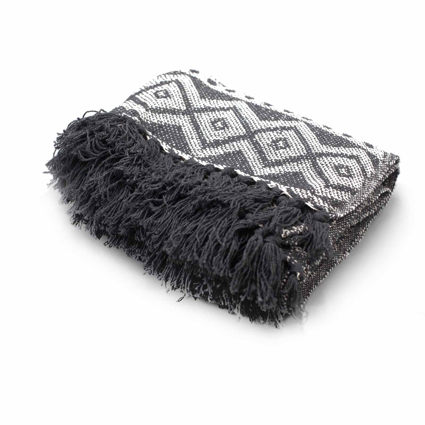 Boho Comfort Throws - 125x150cm - Grey