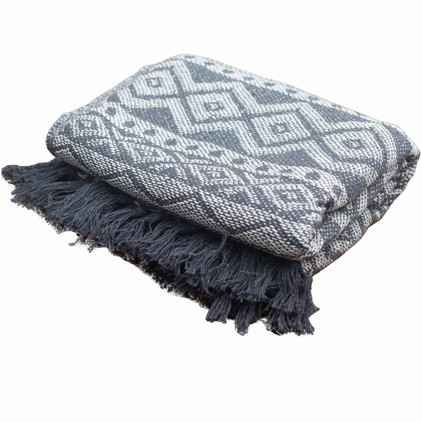 Boho Comfort Throws - 125x150cm - Grey