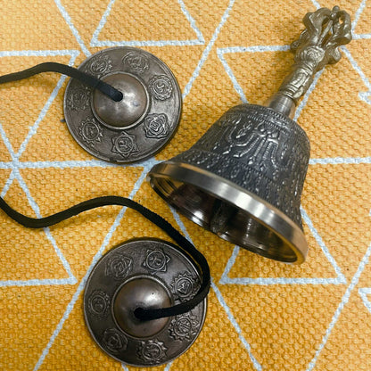 Large Tibetan Tingsha Bell - 8x15cm