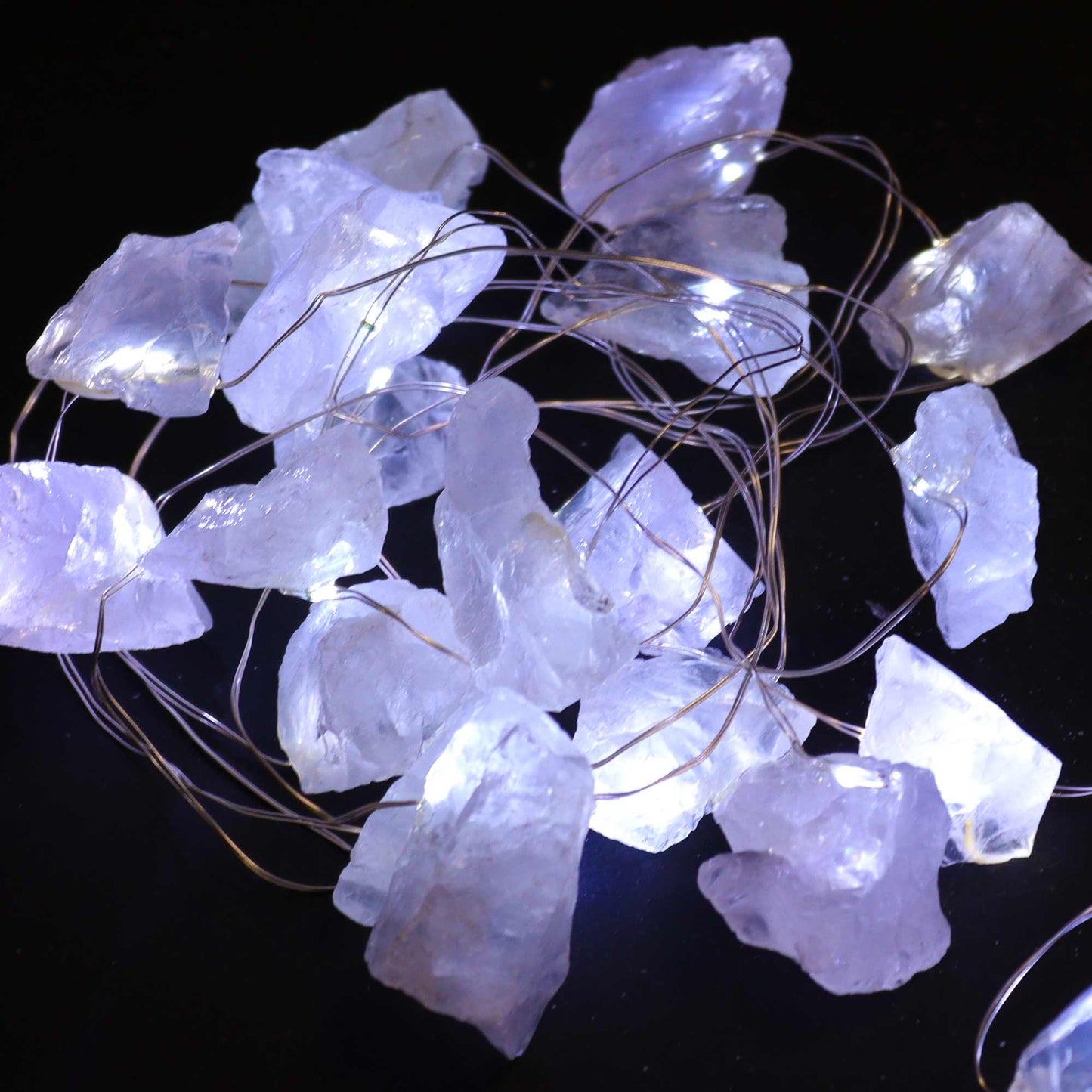 Gemstone Enchantment Lights - Rock Quartz