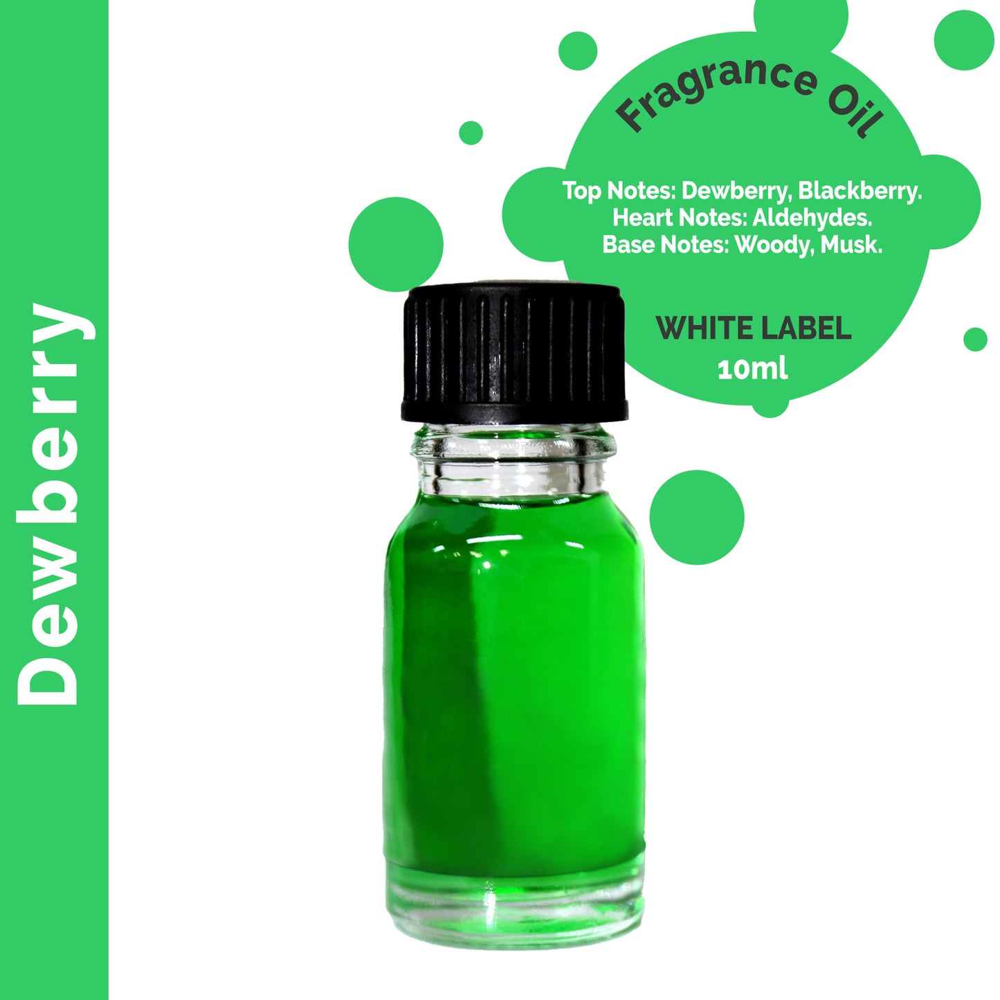 Customisable 10 ml Dewberry Fragrance Oil - 10 Pack