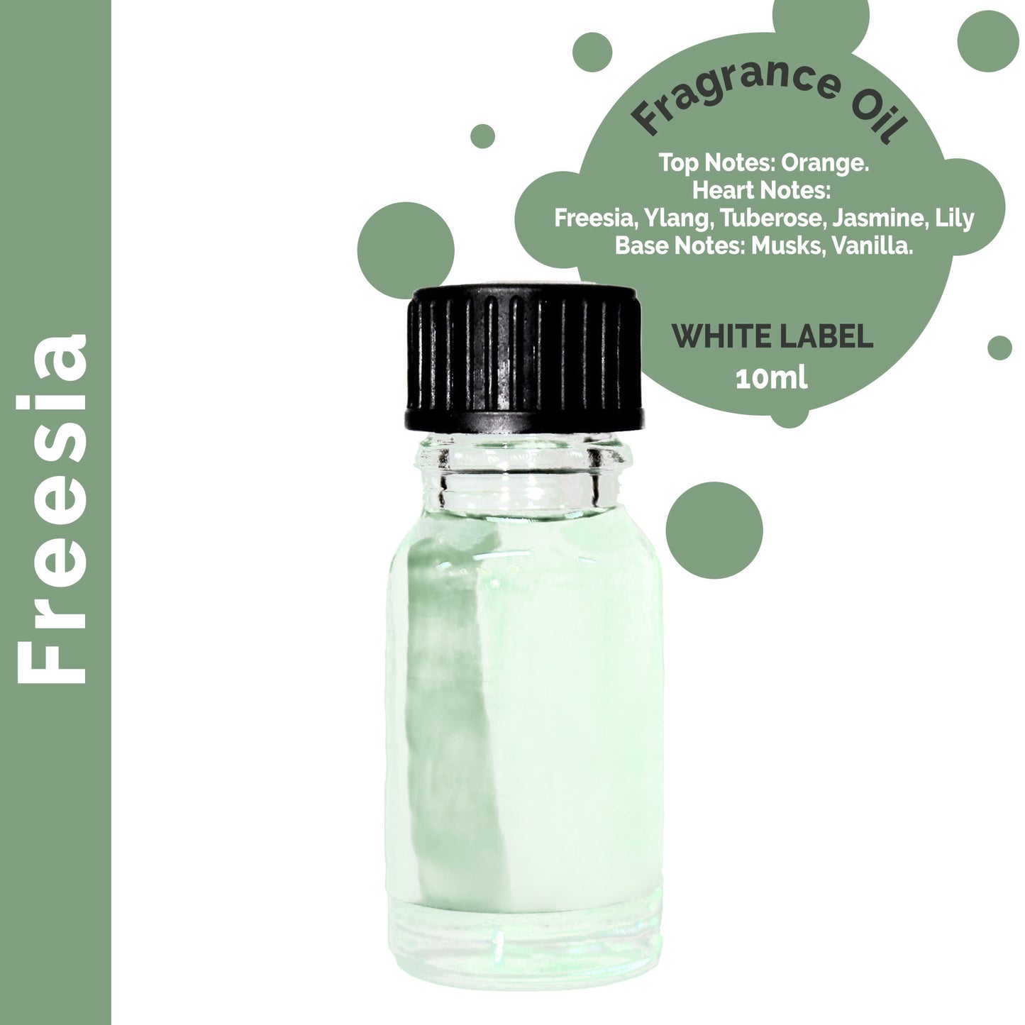 Customisable 10 ml Freesia Fragrance Oil - 10 Pack