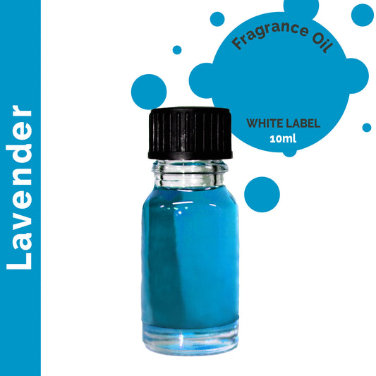 Customisable 10ml Lavender Fragrance Oil - 10 Pack