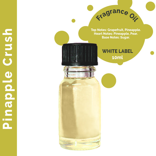 Customisable 10 ml Pinapple Crush Fragrance Oil - 10 Pack