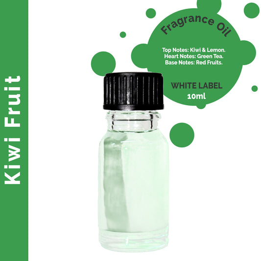 Customisable 10ml Kiwi Fruit Fragrance Oil 10ml - 10 Pack