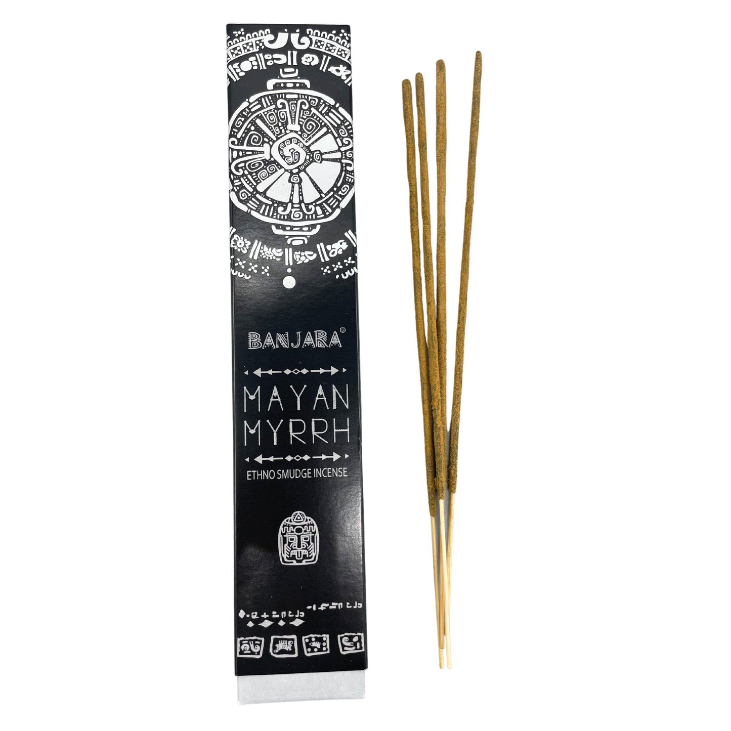 Tribal Smudge Incense Sticks - Mayan Myrrh