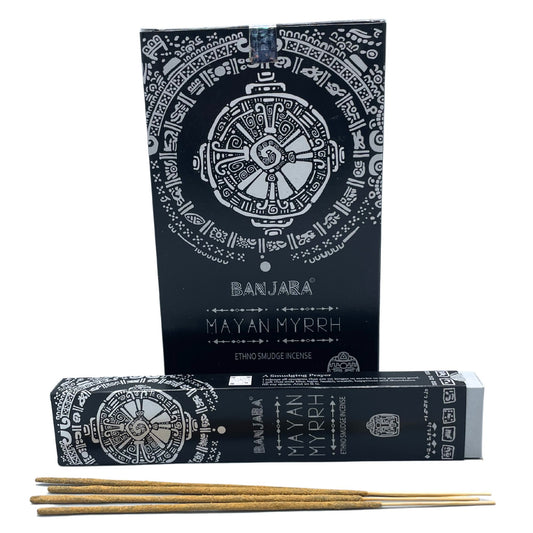 Tribal Smudge Incense Sticks - Mayan Myrrh