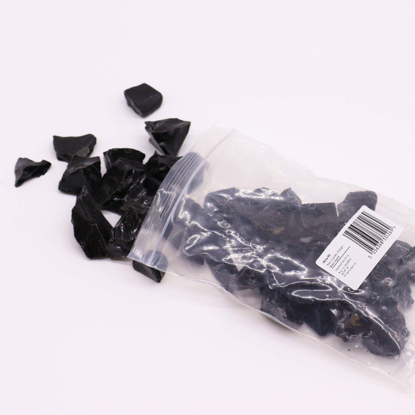 Rough Crystals Pack (500gm) - Black Obsidian