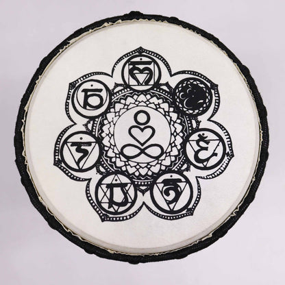 Handmade Wide Top Djembe Drum - 30cm