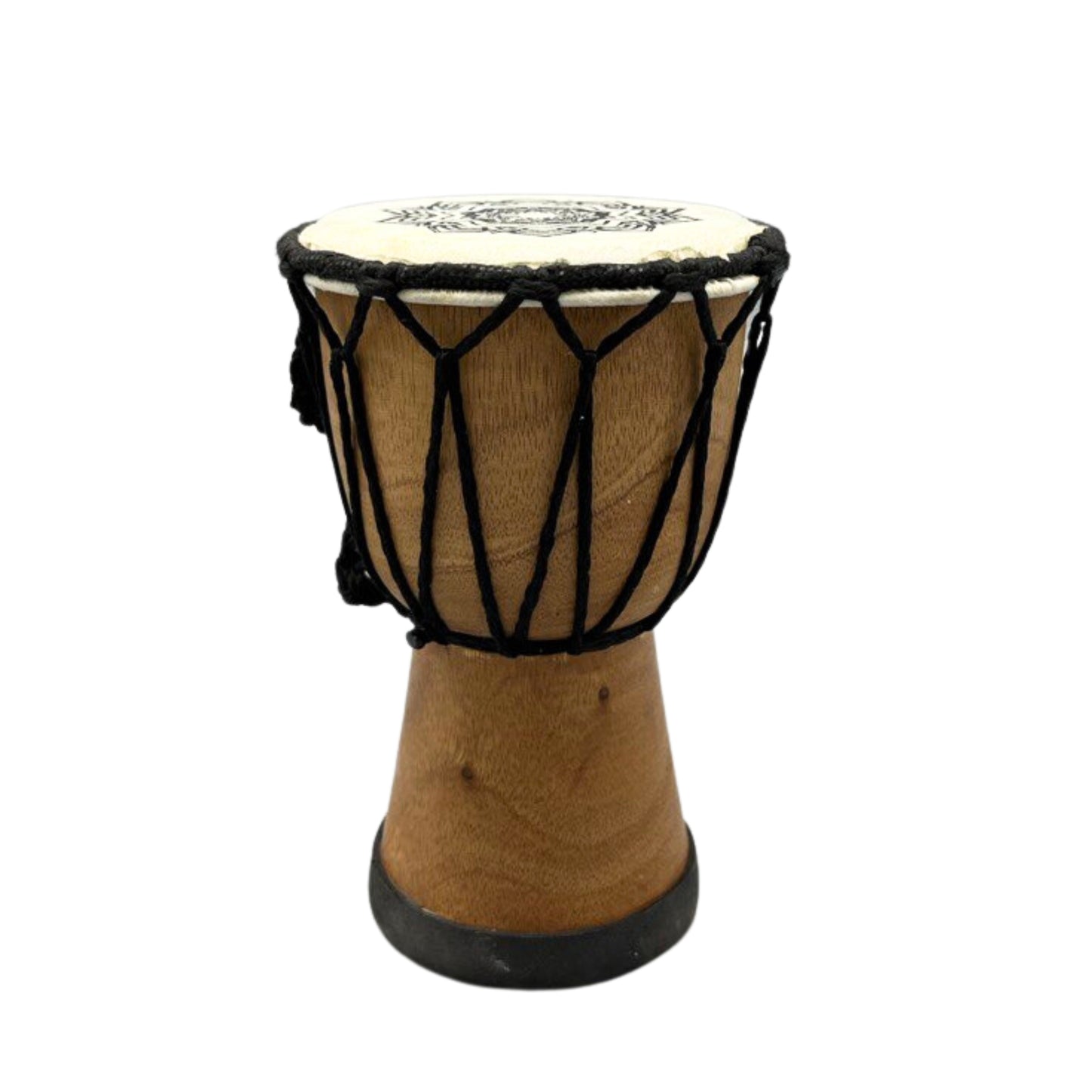 Handmade Wide Top Djembe Drum - 15cm