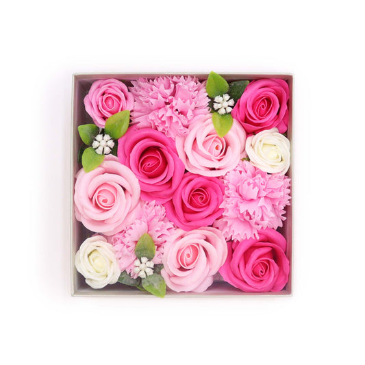 Square Soap Arrangement Box - Baby Blessings - Pinks