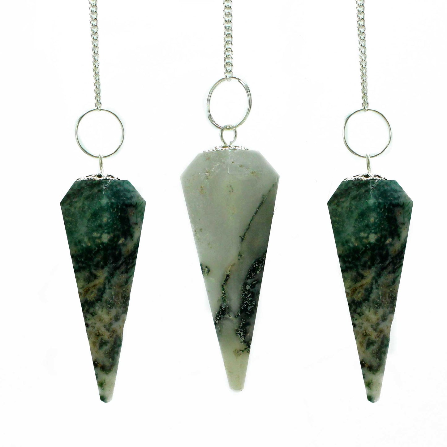 Crystal Pendulum - Tree Agate