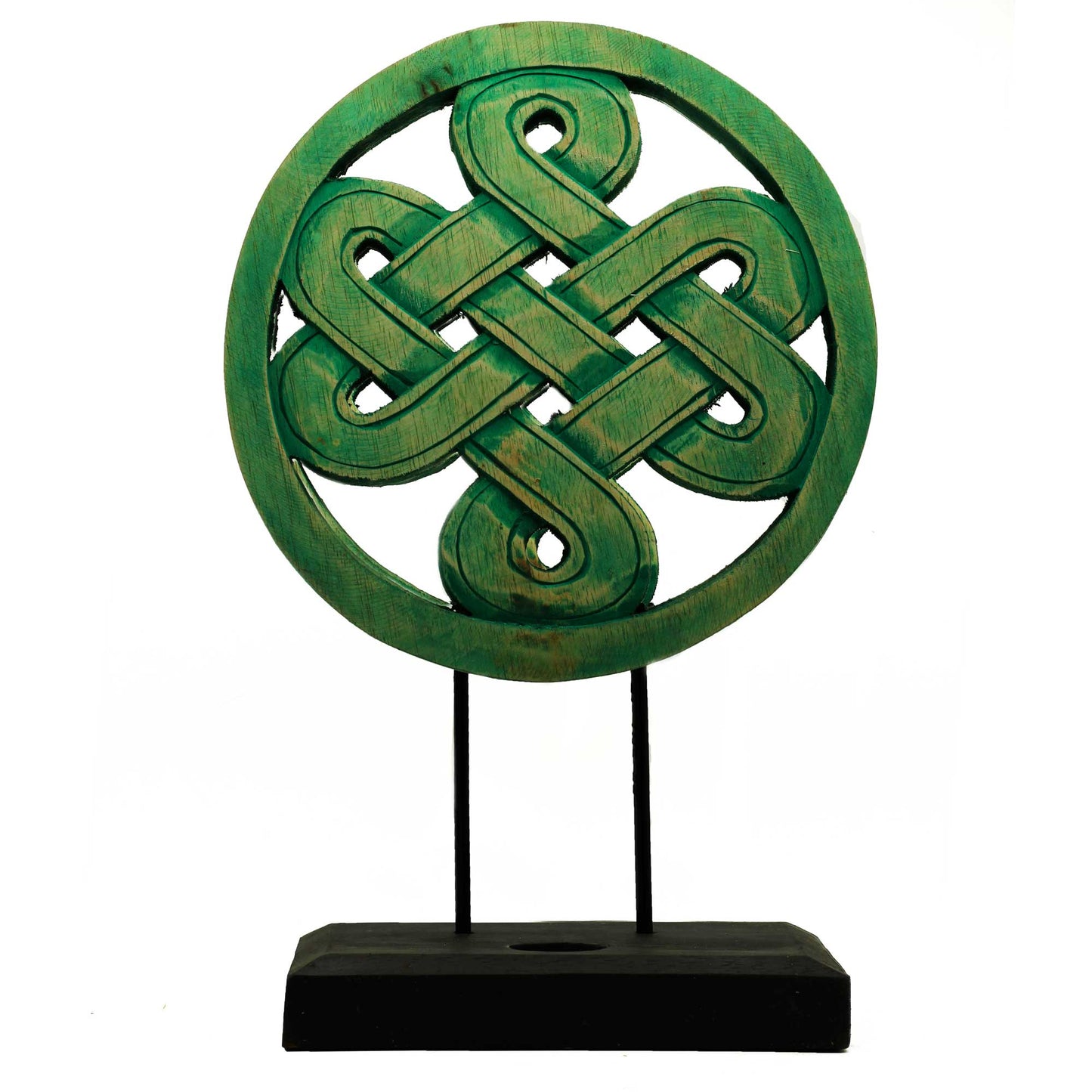 Buddha Feng Shui Set - Mandala - Green