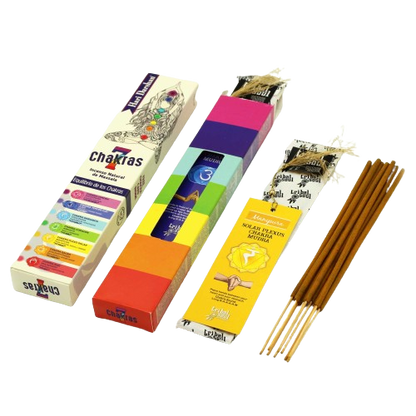 Tribal Soul Incense Sticks - 7 Chakras with Message Card