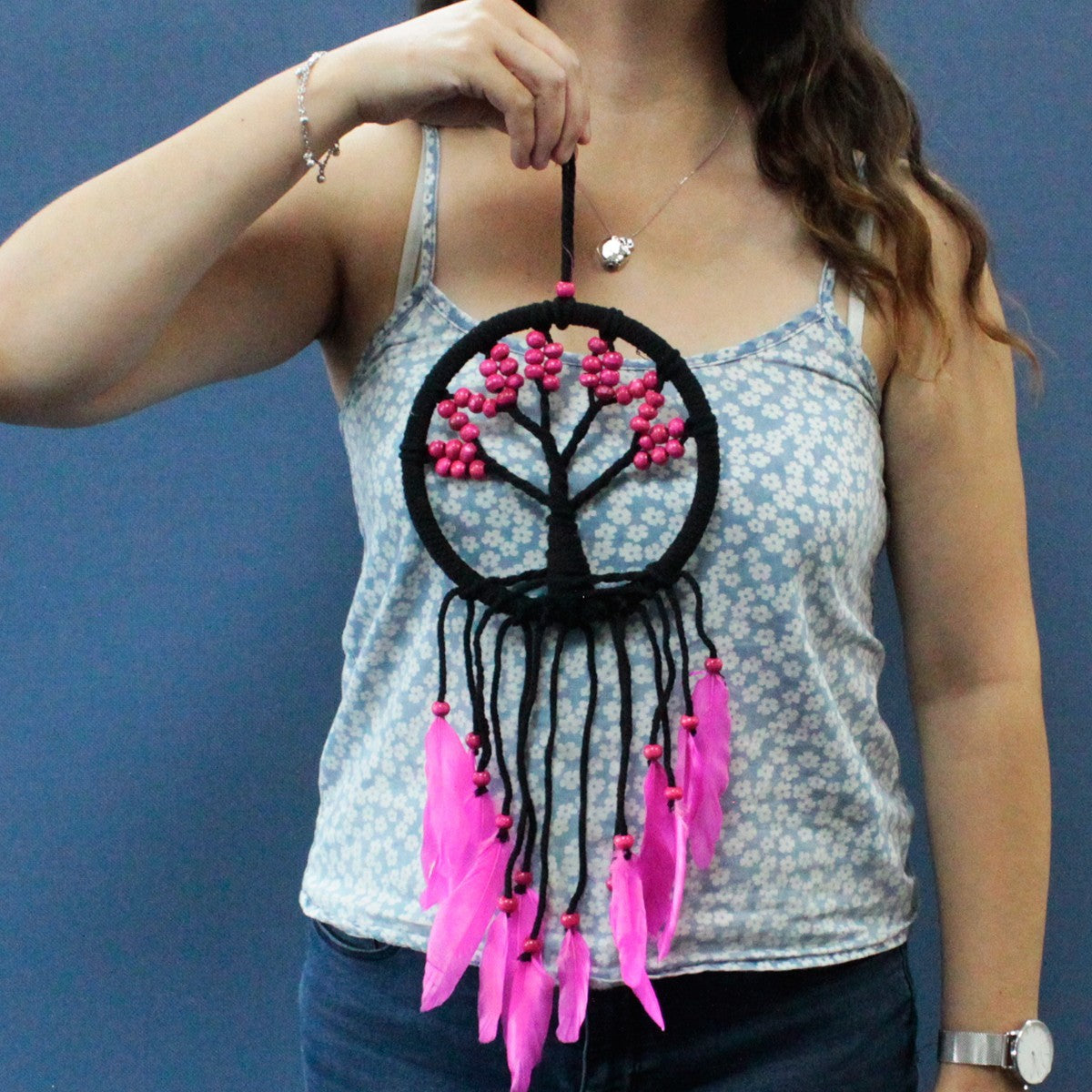 Tree of Life Dreamcatcher - 16cm (assorted)