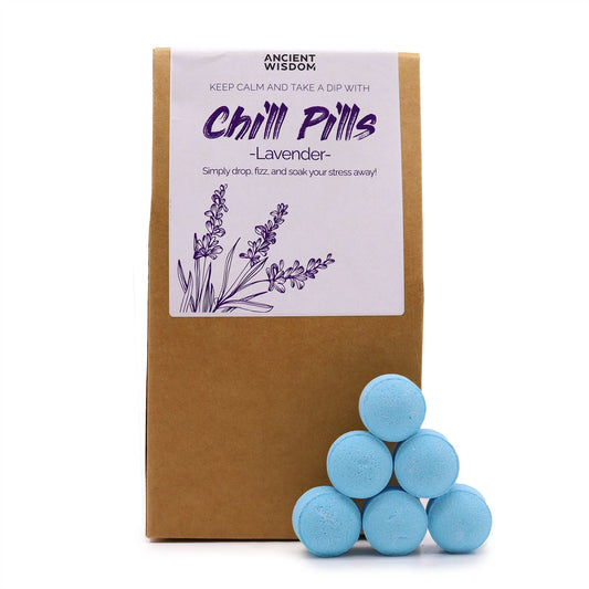 Chill Pills Bath Bomb Gift Set - Lavender