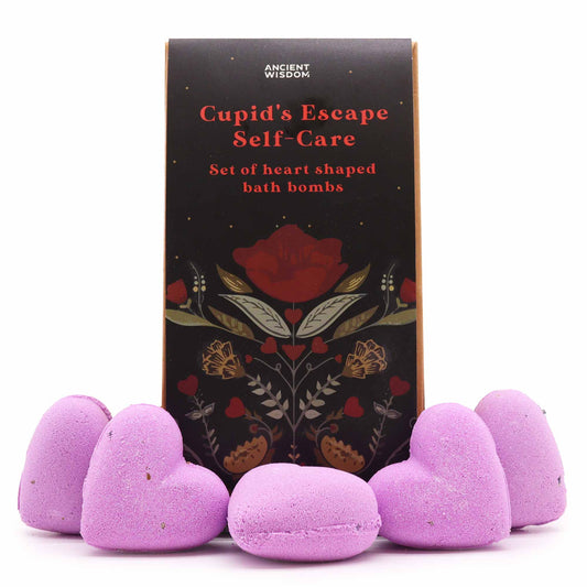 Cupids Escape Self Care Bath Heart Gift Set