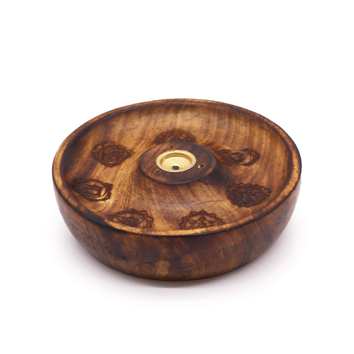 Incense Stick & Cone Burner Disc - 7 Chakra