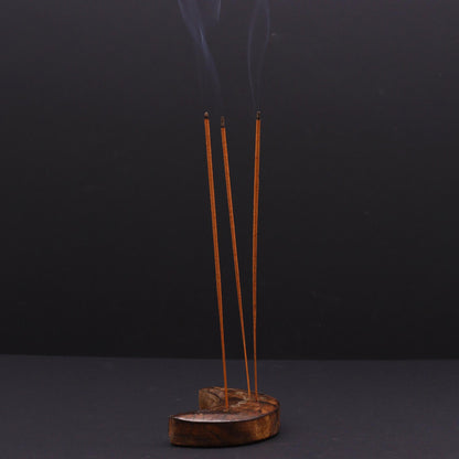 12 Pack Engraved and Brass Zodiac Sign Incense Burners - Moon