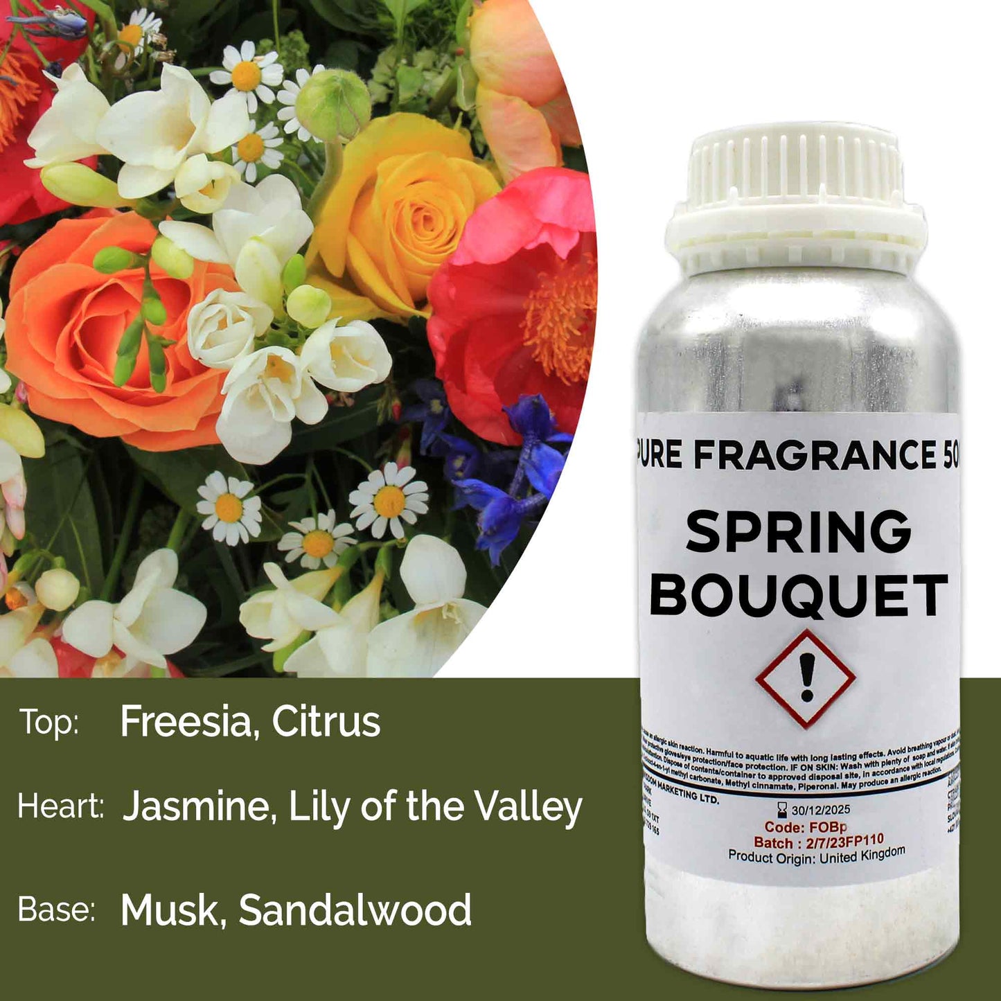 Spring Bouquet Pure Fragrance Oil - 500ml