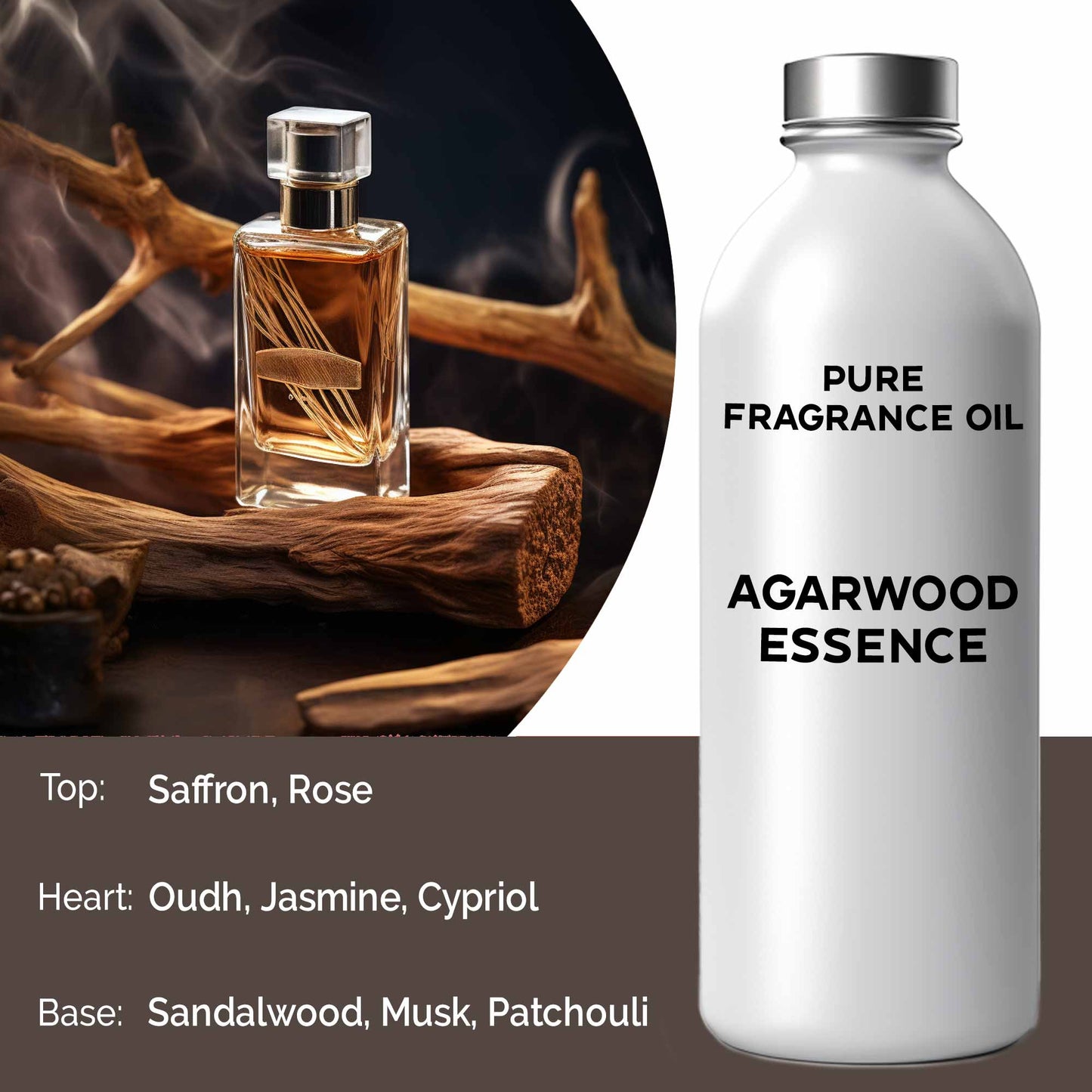 500g Pure Fragrance Oil - Agarwood Essence