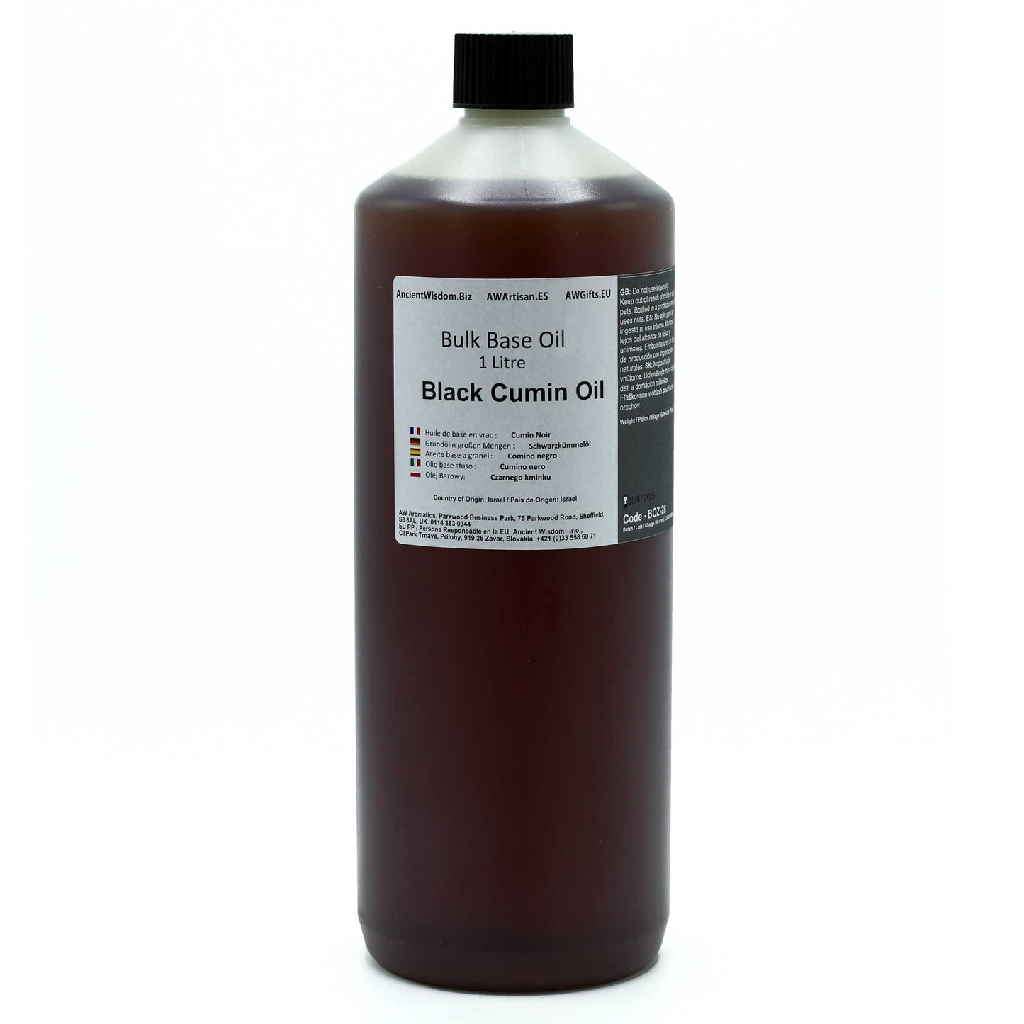 Black Cumin Oil 1 Litre