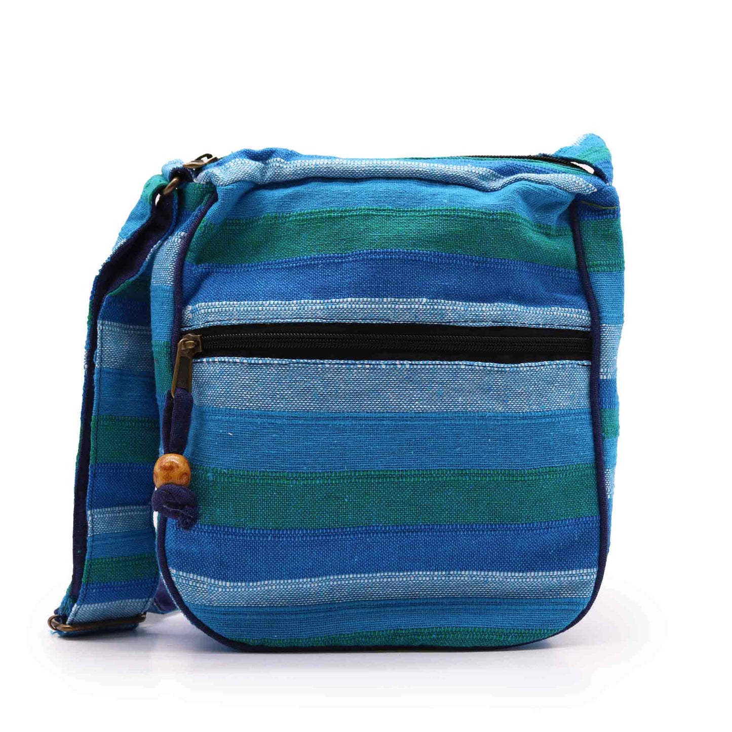 Lrg Nepal Sling Bag  (Adjustable Strap) - Blue Rivers