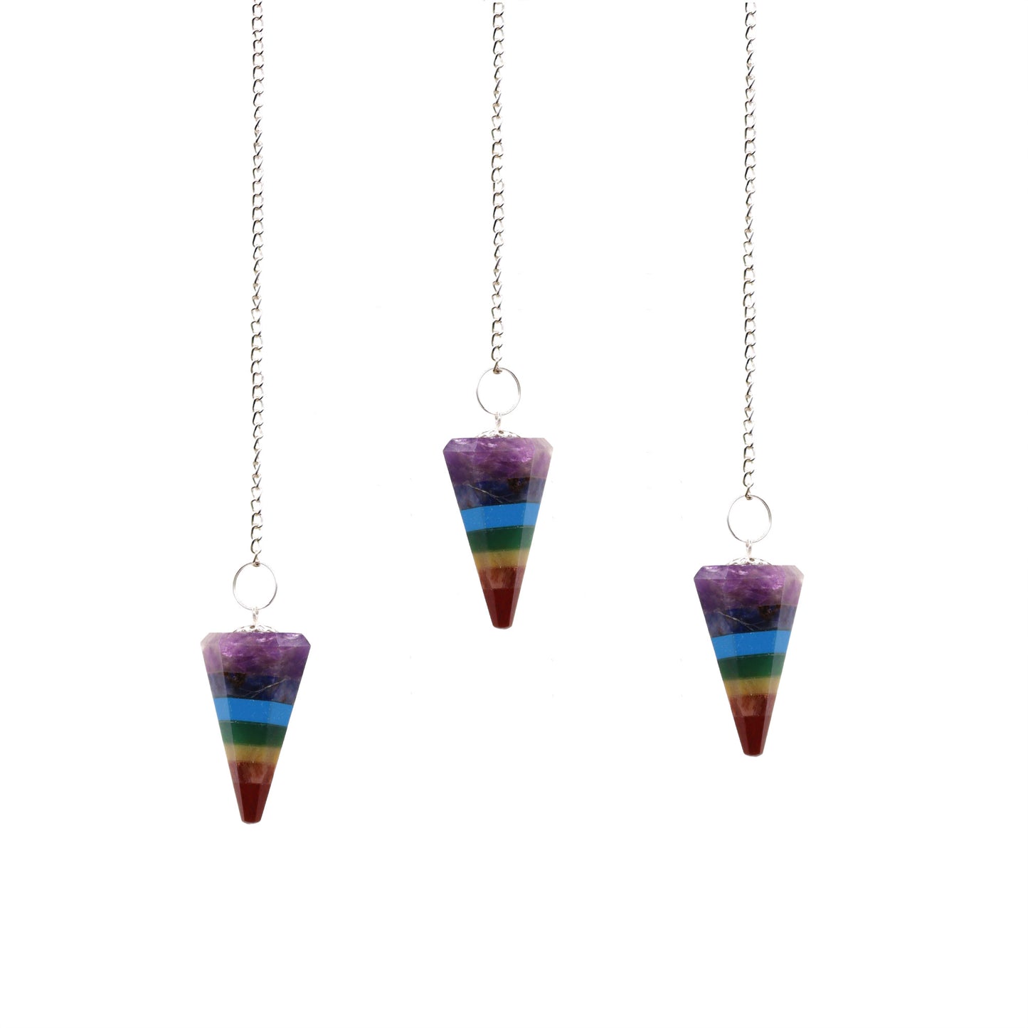 Chakra Style 7 Slice Pendulum