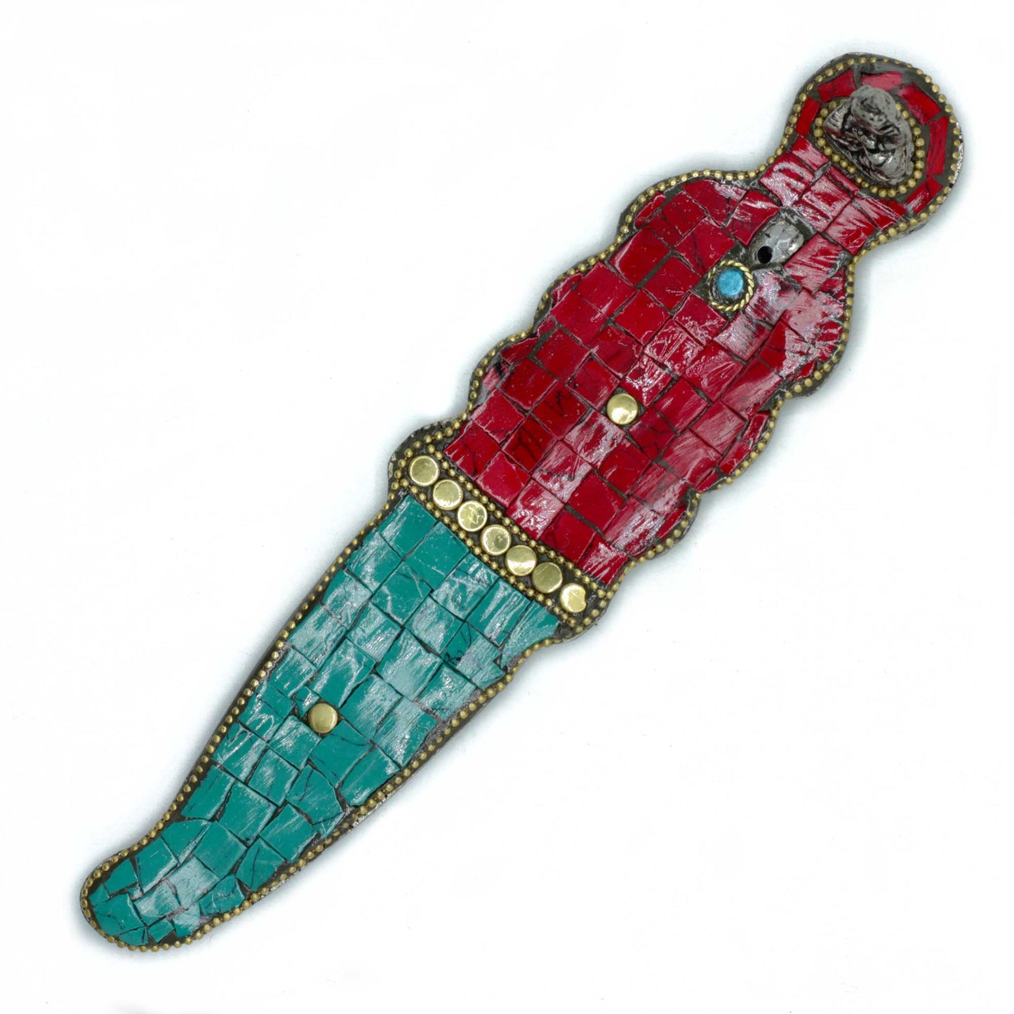 Buddha Long Dagger Tibetan Incense Holder